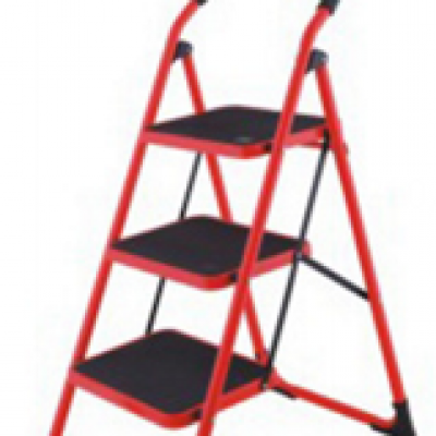 3 steps steel ladder wit